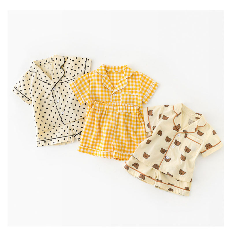 MILANCEL 2022 Baby Pajamas Set Boys  ݹ Loungewear Girls Ϳ  Ʈ